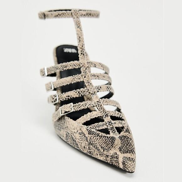 ZARA Strappy Heels NWT - Picture 5 of 14